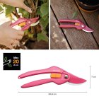 FISKARS Inspiration metszőolló P26 rubin 2